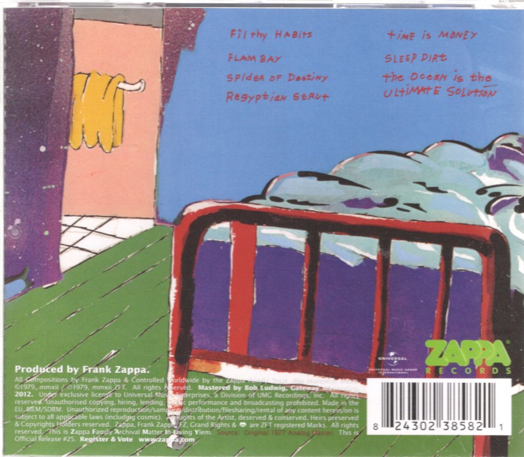 Frank Zappa - Sleep Dirt - Cd