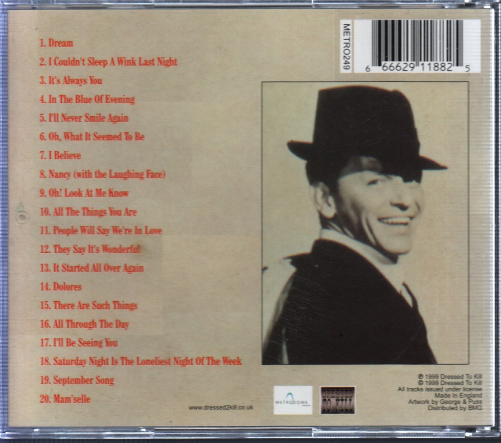 Frank Sinatra - Legendary Frank Sinatra - Cd