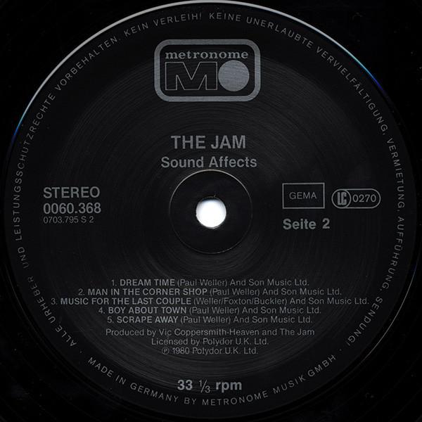 Jam - Sound Affects - Lp