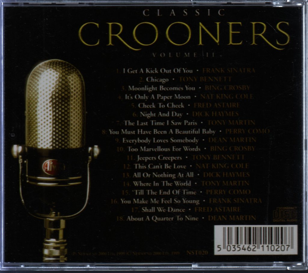 Various Artists - Classic Crooners Volume 2 - Cd