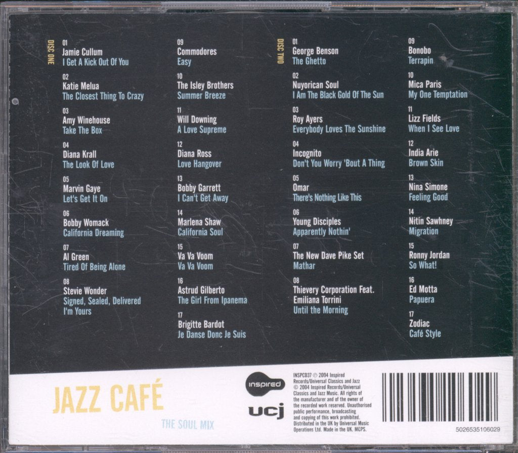 Various Artists - Jazz Café (The Soul Mix) - Double Cd