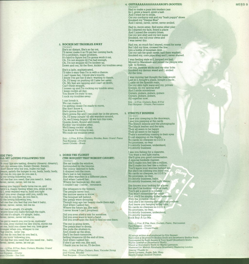 Eric Stewart - Frooty Rooties - Lp