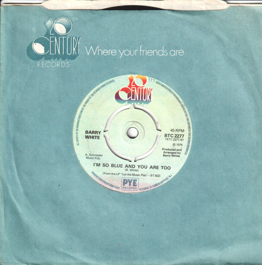 Barry White - You See The Trouble With Me - 7 Inch