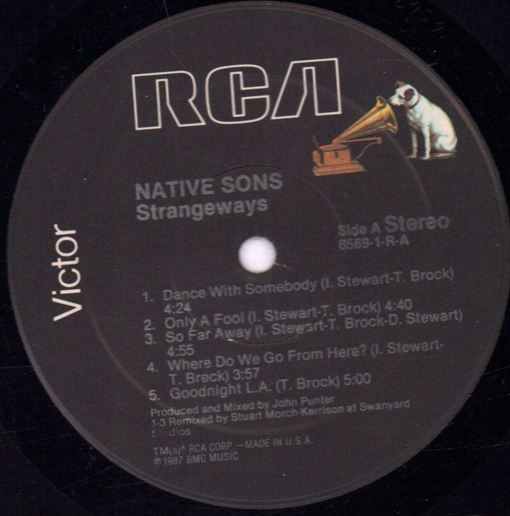 Strangeways (Rock/Metal Group) - Native Sons - Lp