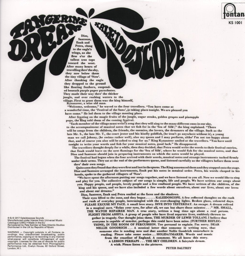 Kaleidoscope - Tangerine Dream - Lp