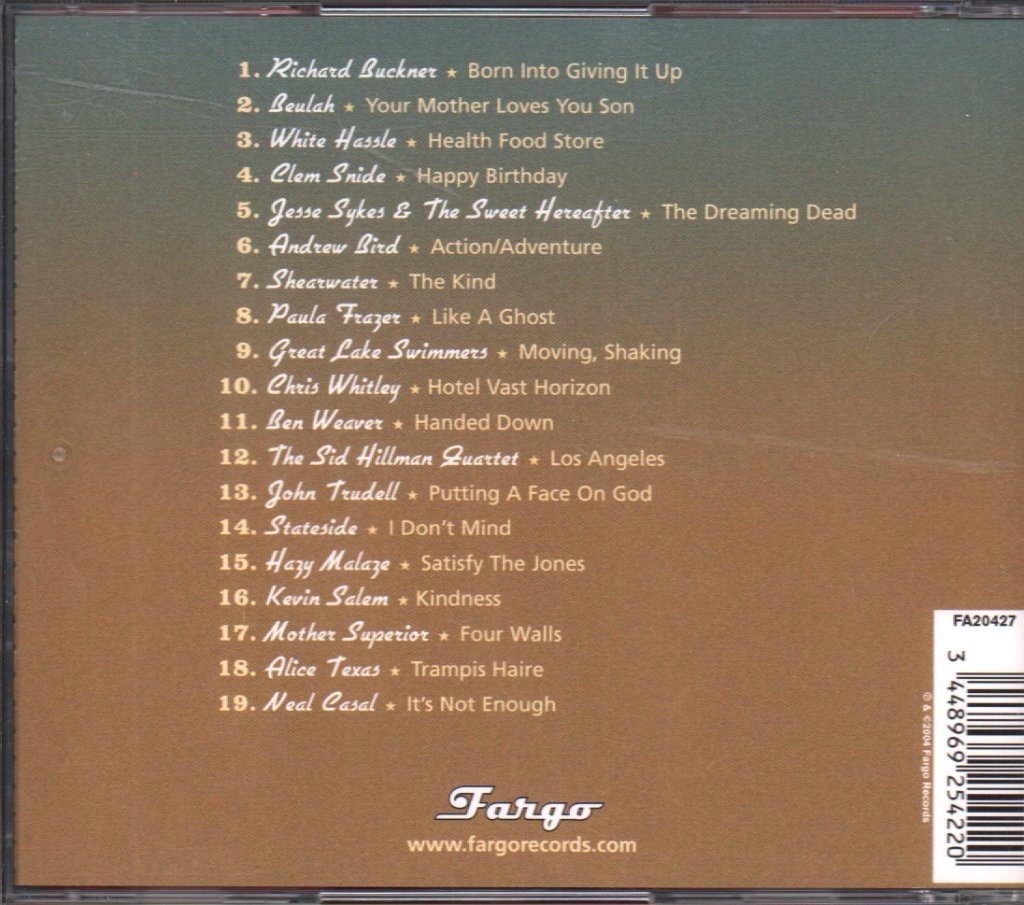 Various Artists - Greetings From Fargo - Cd