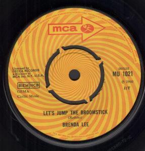 Brenda Lee - Let's Jump The Broomstick - 7 Inch