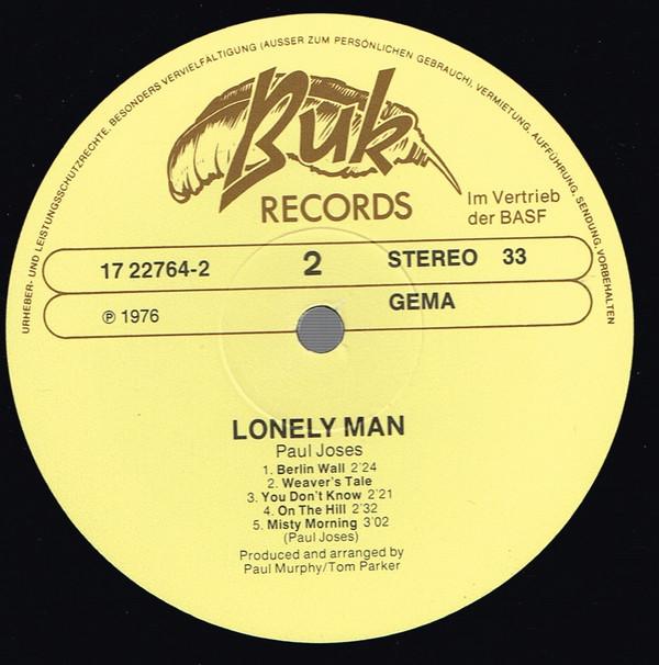 Paul Joses - Lonely Man - Lp