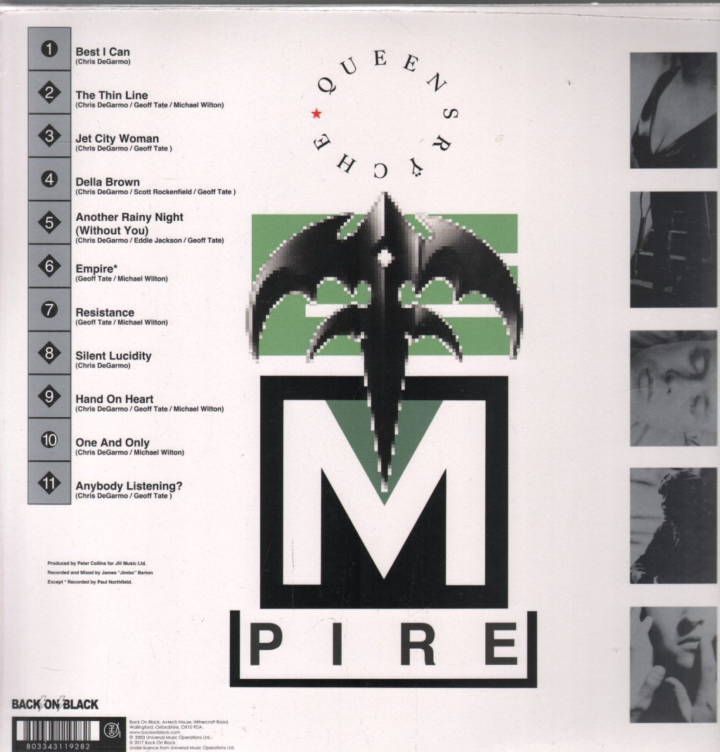 Queensrÿche - Empire - Double Lp