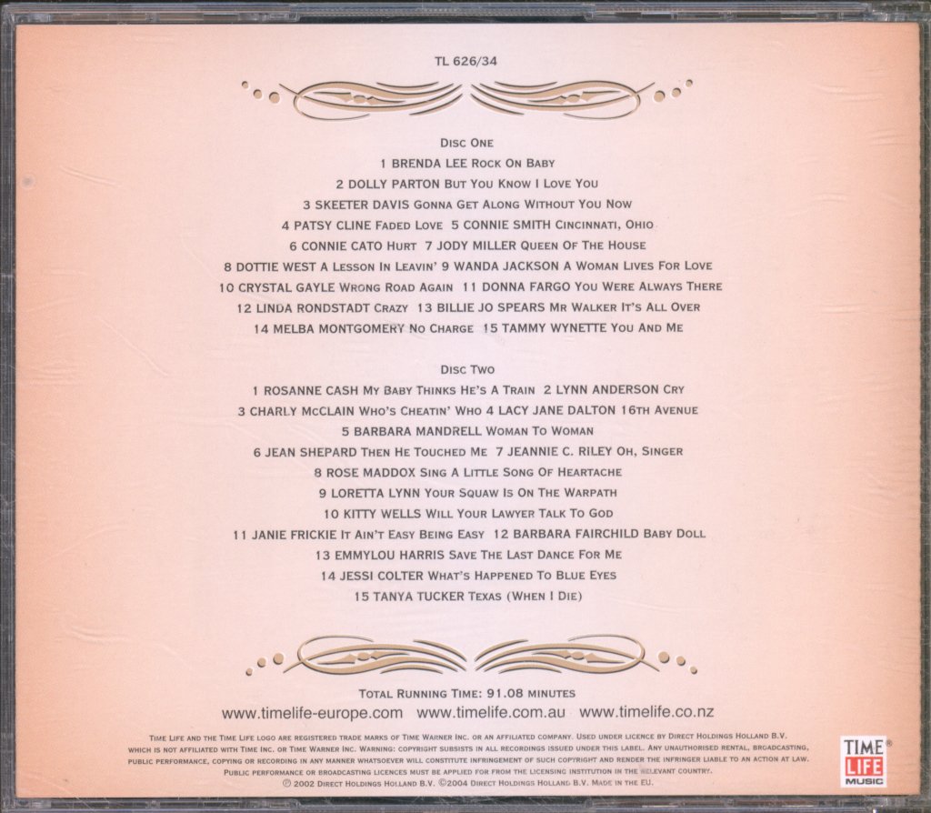 Various Artists - Classic Country Leading Ladies - Double Cd