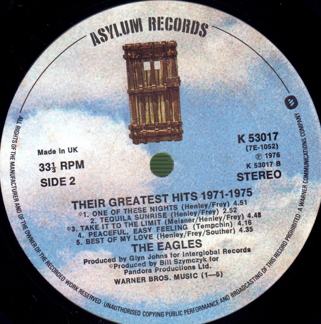 Eagles - Their Greatest Hits 1971-1975 - Lp