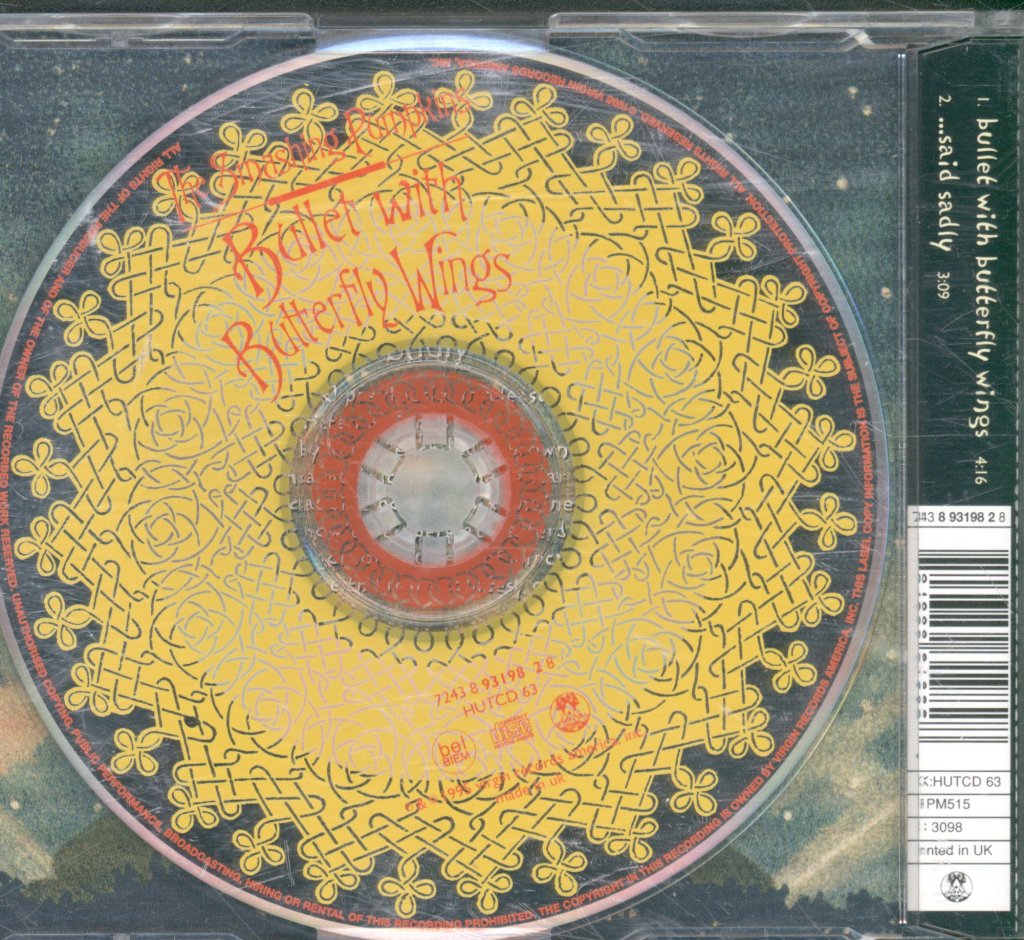 Smashing Pumpkins - Bullet With Butterfly Wings - Cd