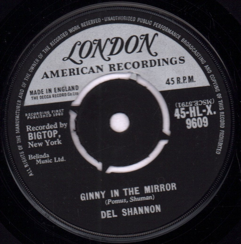 Del Shannon - Swiss Maid - 7 Inch