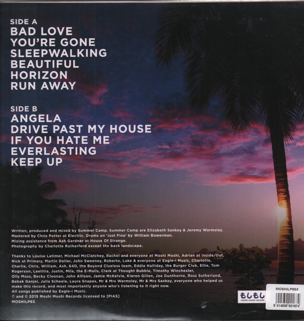 Summer Camp - Bad Love - Lp