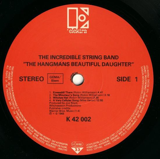 Incredible String Band - Hangman's Beautiful Daughter - Lp