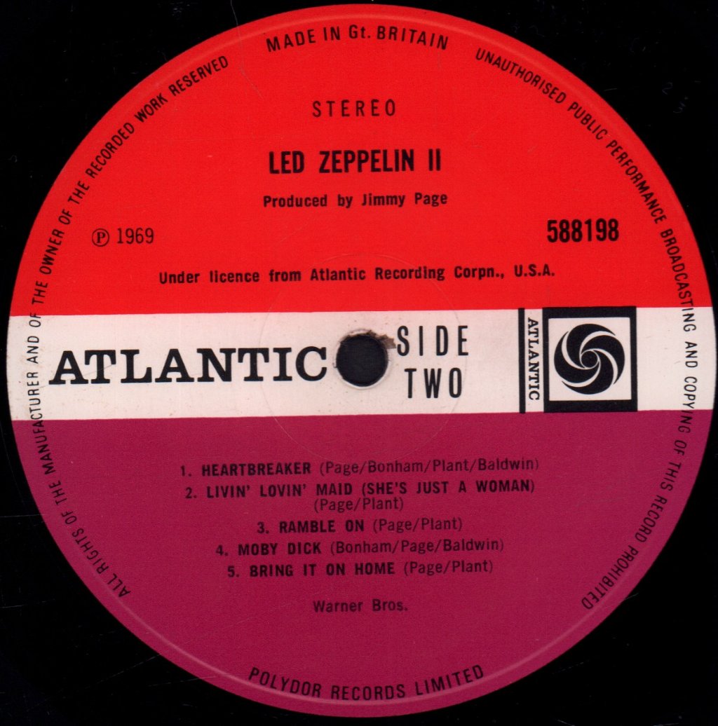 Led Zeppelin - 2 - Lp