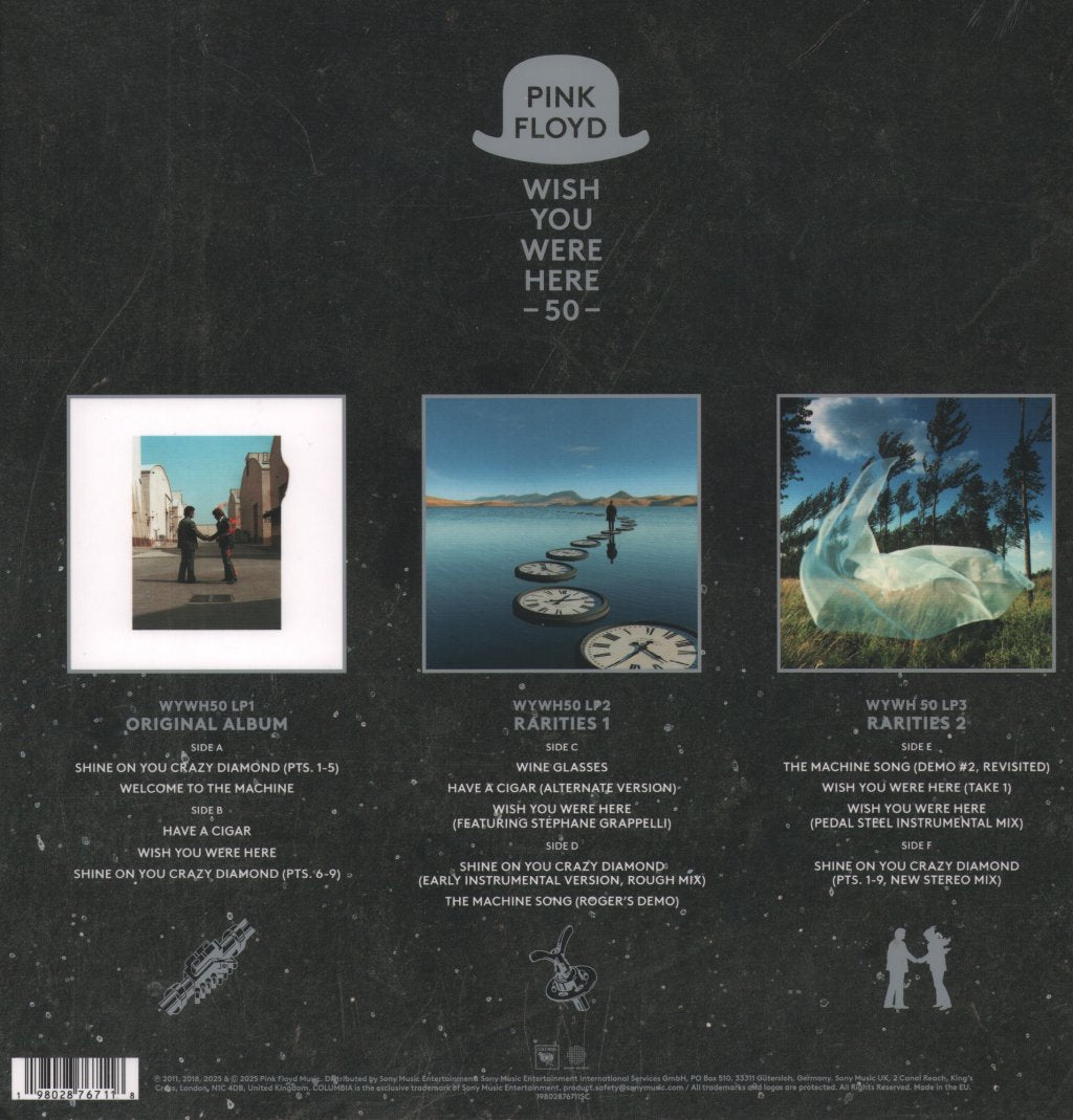 Pink Floyd - Wish You Were Here (50th Anniversary) - Lp Box Set