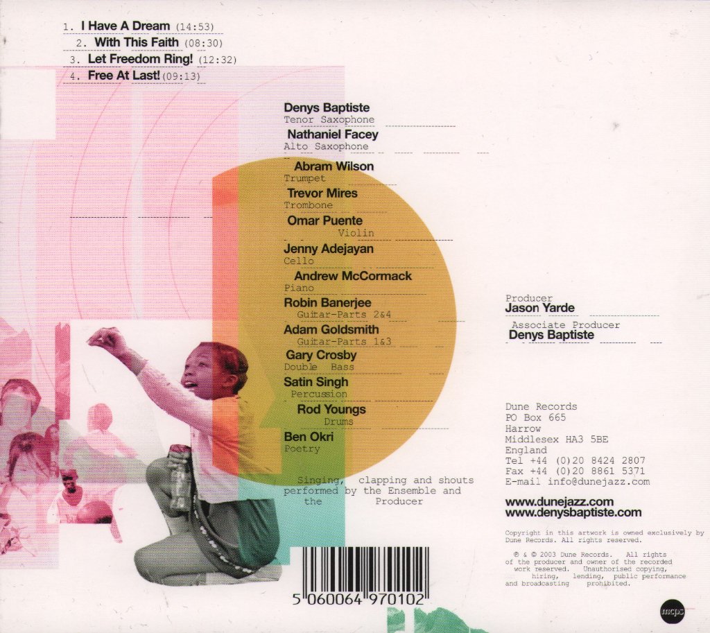 Denys Baptiste - Let Freedom Ring! - Cd