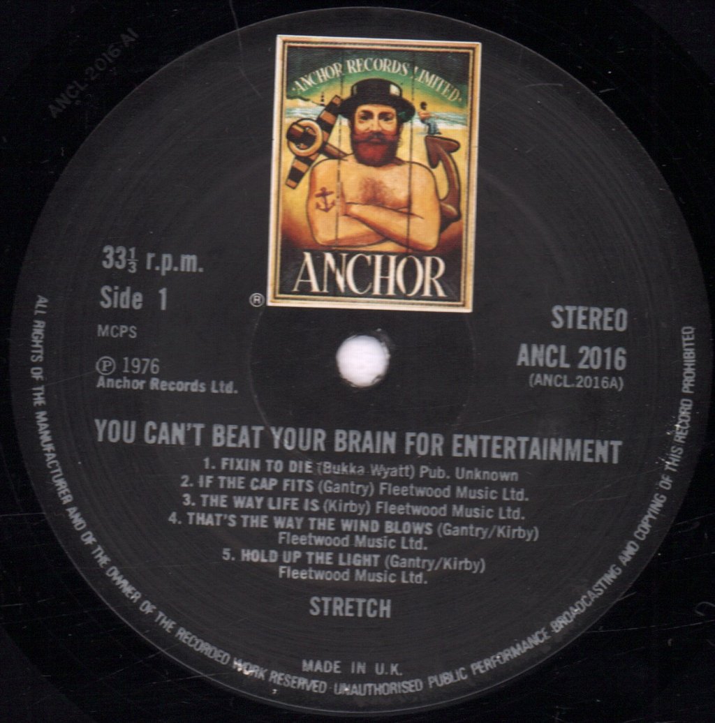 Stretch - You Can't Beat Your Brain For Entertainment - Lp
