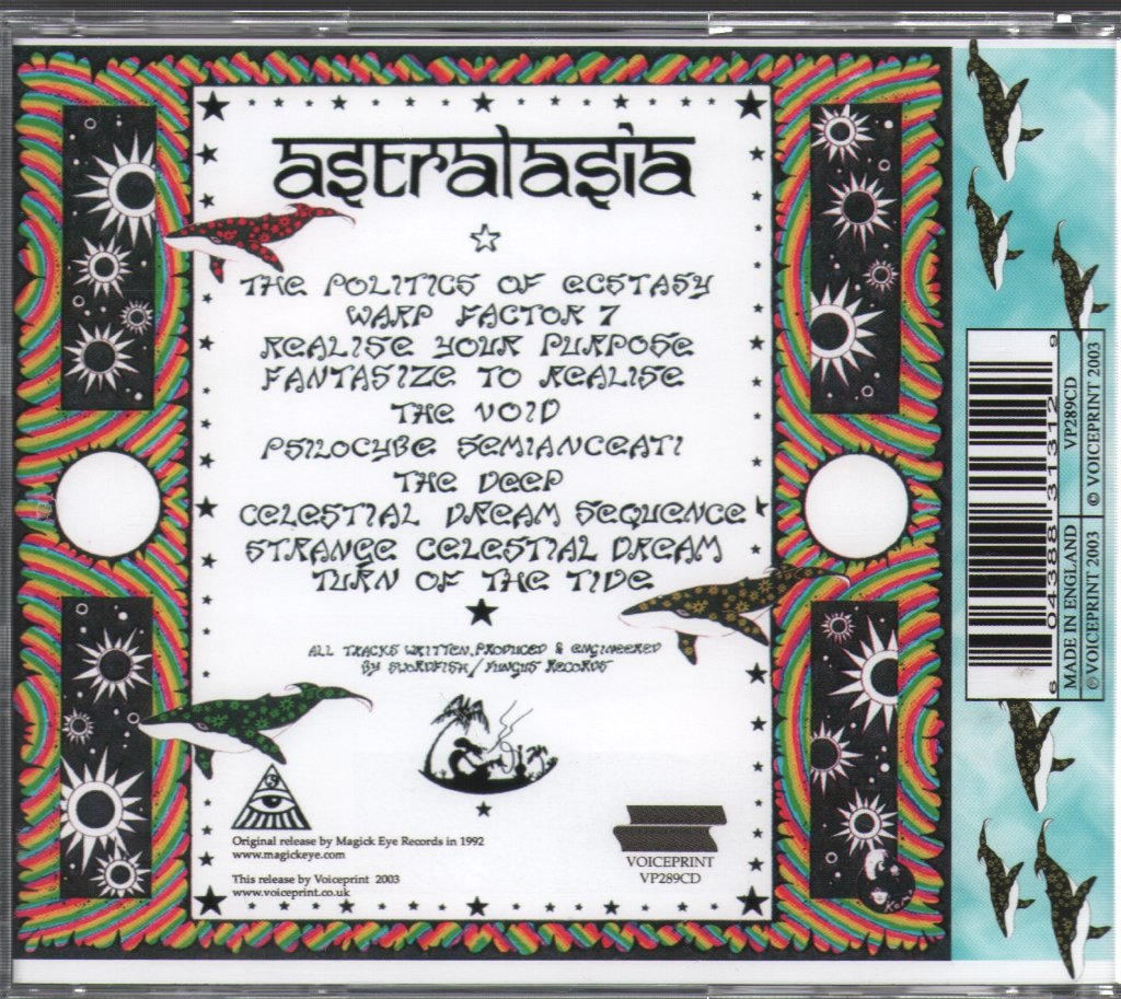 Astralasia - Politics Of Ecstasy - Cd