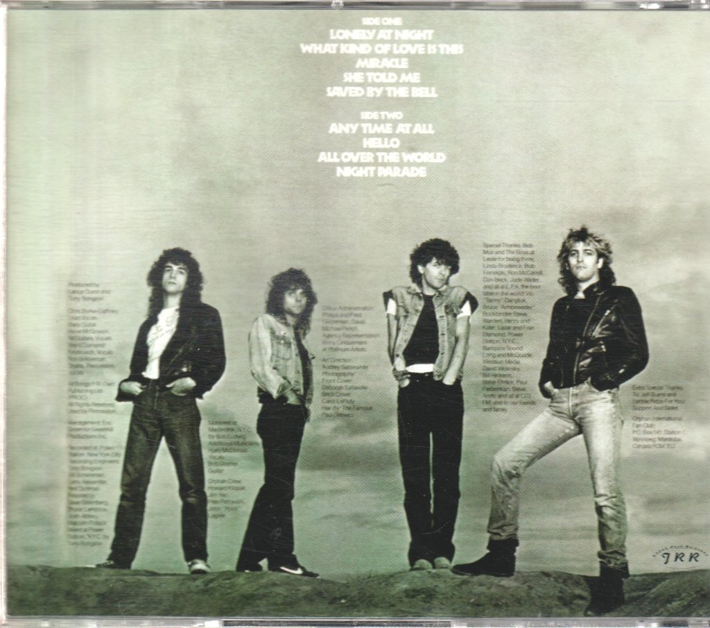 Orphan (Aor Group) - Lonely At Night - Cd