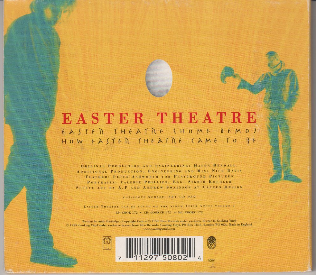 XTC - Easter Theatre - Cd