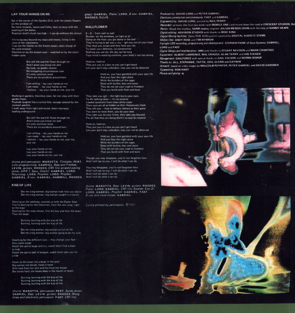 Peter Gabriel - Peter Gabriel - Lp
