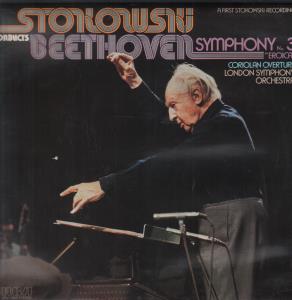 Leopold Stokowski / London Symphony Orchestra - Beethoven - Symphony No.3 Eroica / Coriolan Overture - Lp