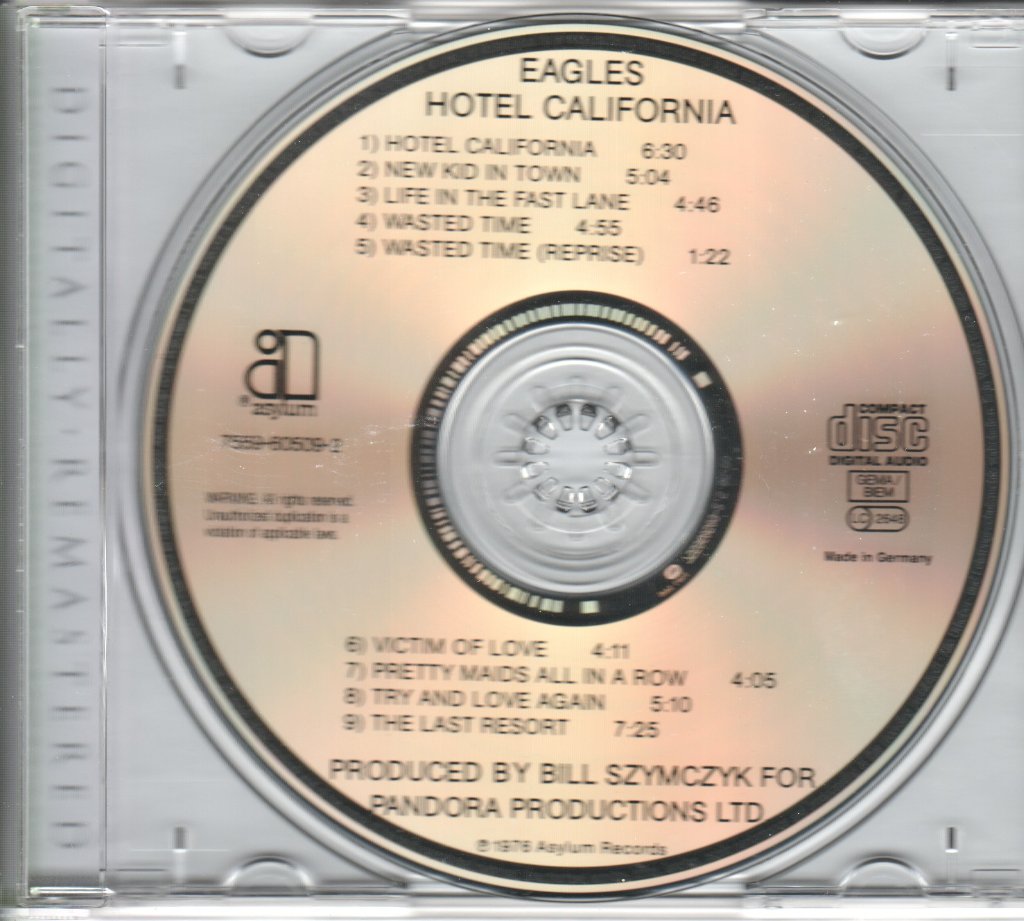 Eagles (Rock Group) - Hotel California - Cd