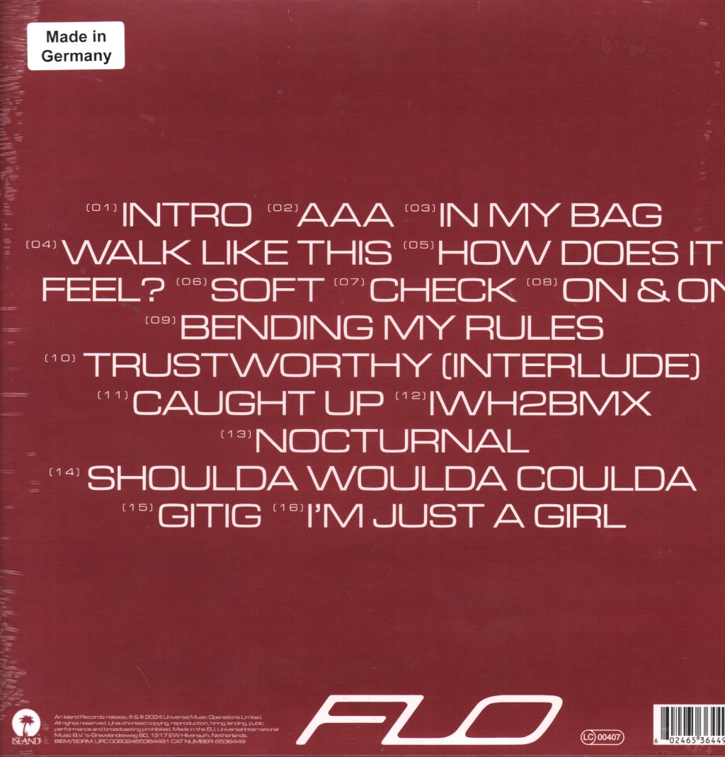 Flo - Access All Areas - Lp
