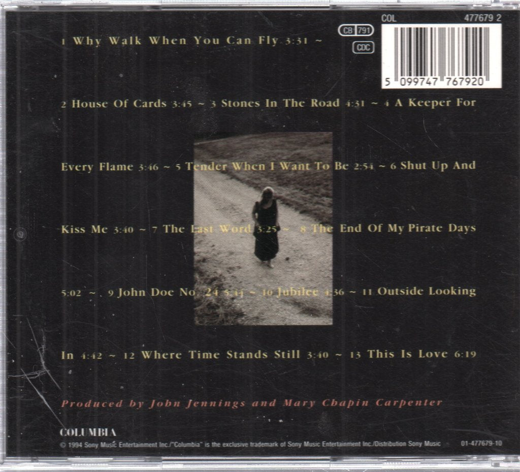 Mary Chapin Carpenter - Stones In The Road - Cd