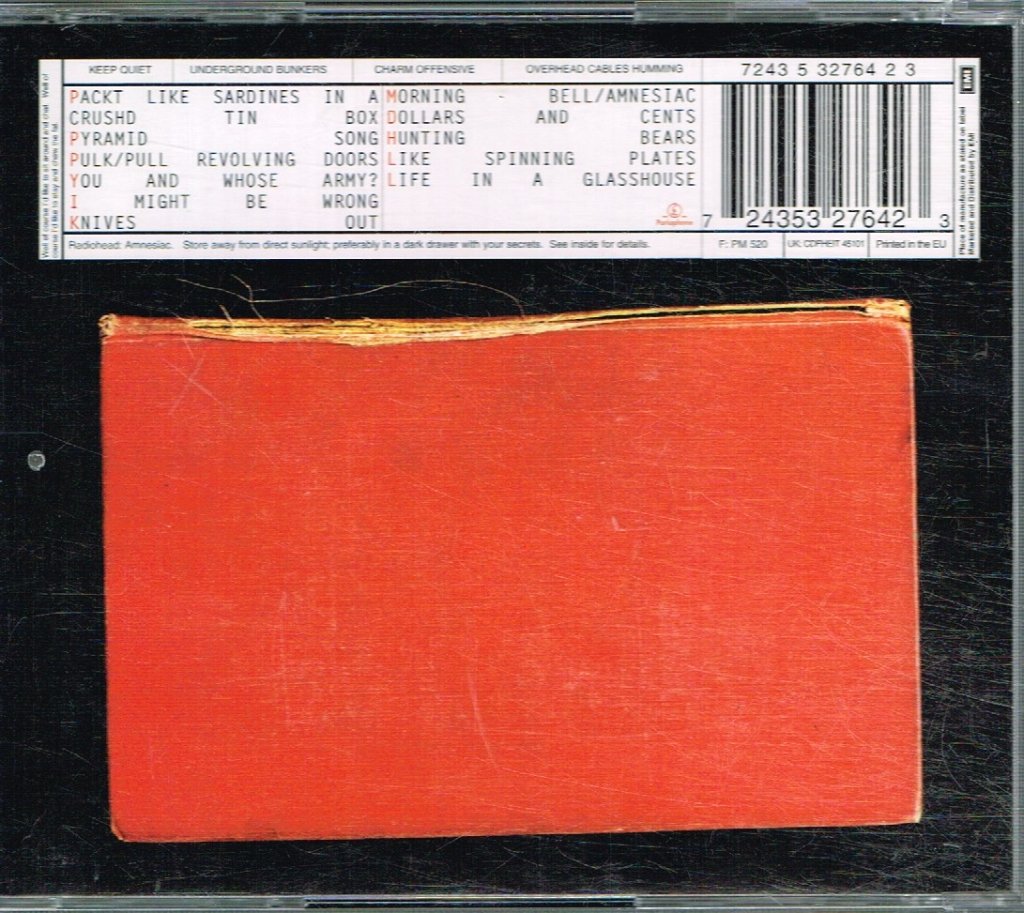 Radiohead - Amnesiac - Cd