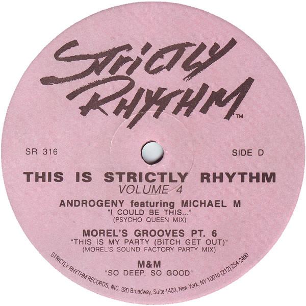 Various Artists - This Is Strictly Rhythm - Volume 4 - Double 12 Inch