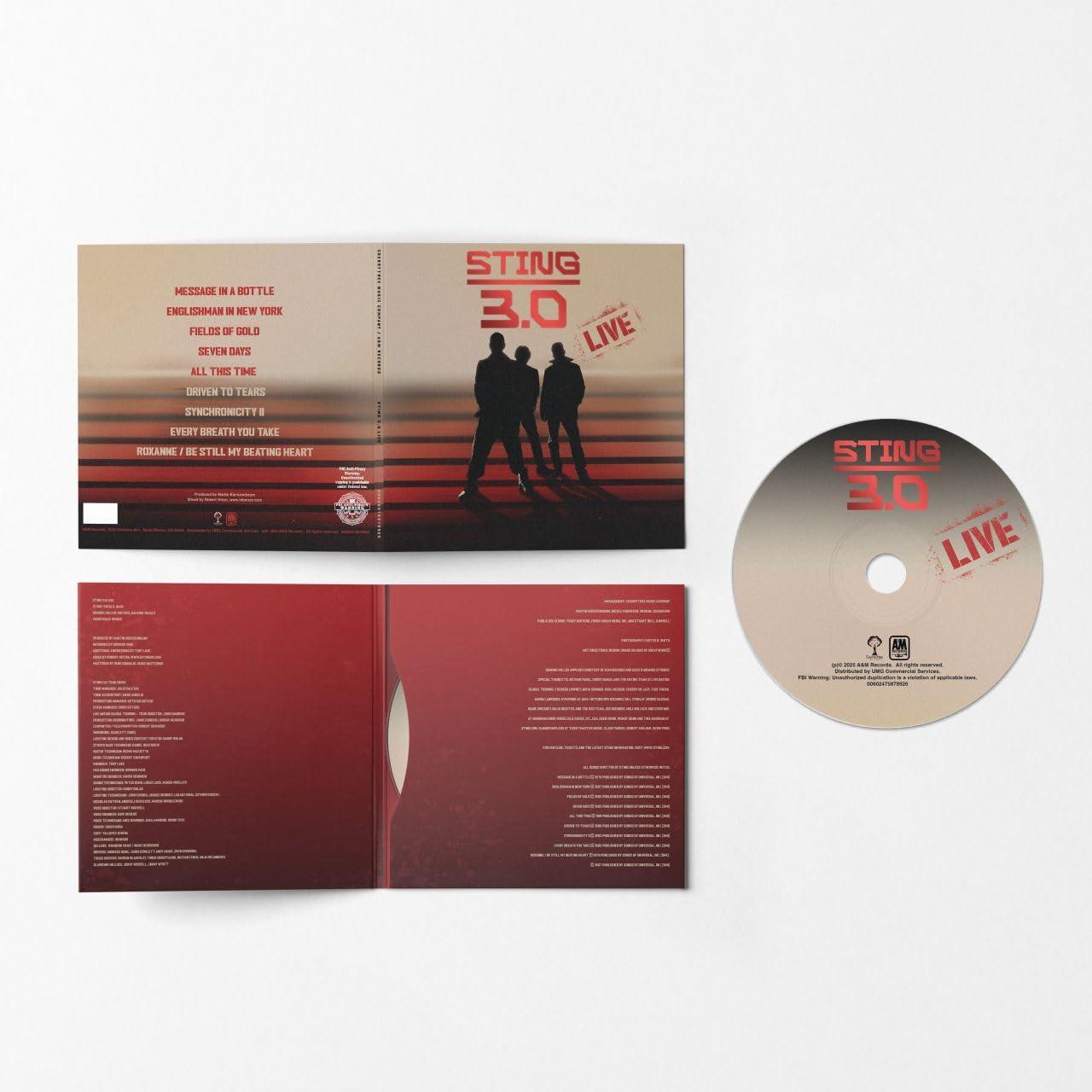 Sting - 3.0 Live - Cd