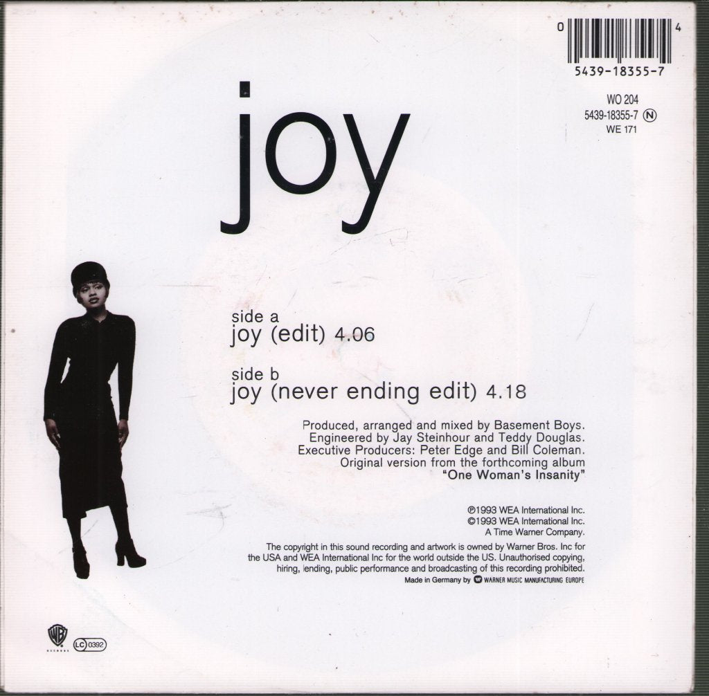 Ultra Nate - Joy - 7 Inch