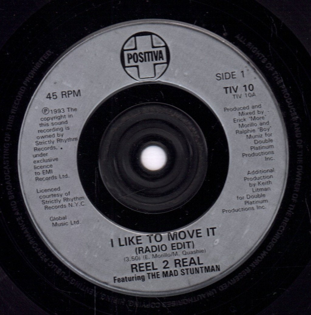 Reel 2 Real - I Like To Move It - 7 Inch