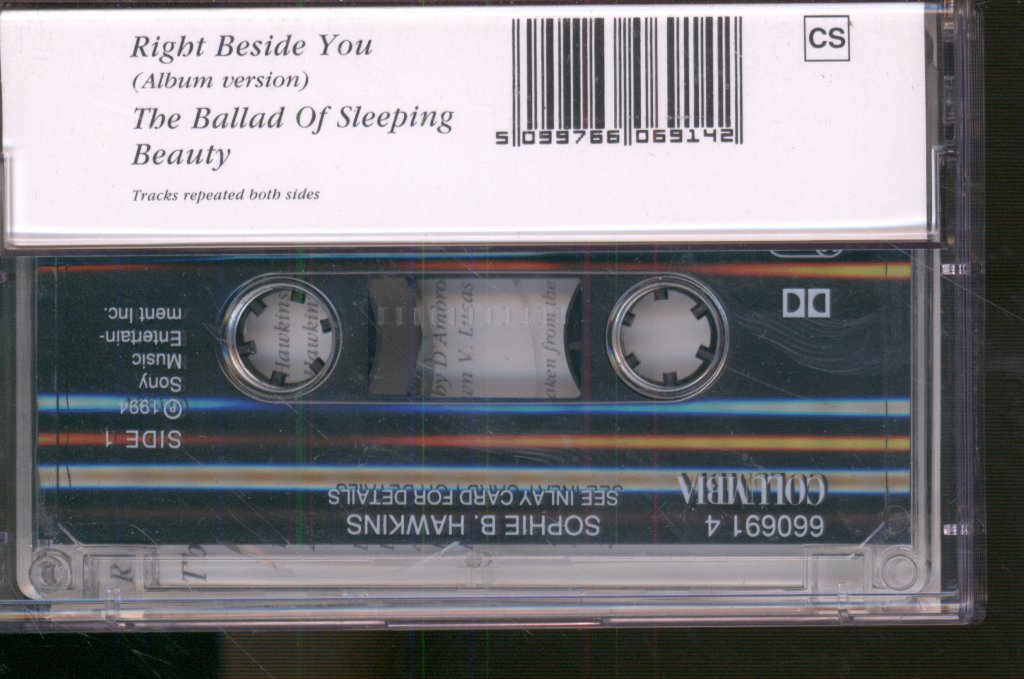 Sophie B Hawkins - Right Beside You - Cassette