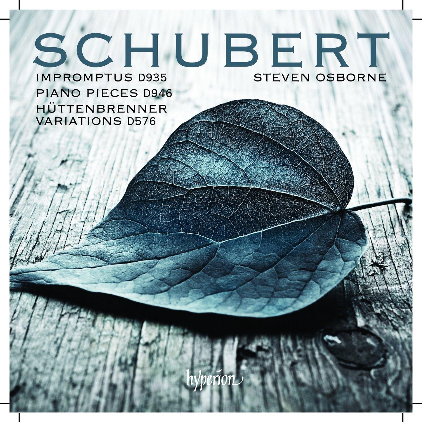 Steven Osborne - Schubert: Impromptus, Piano Pieces & Variations - Cd