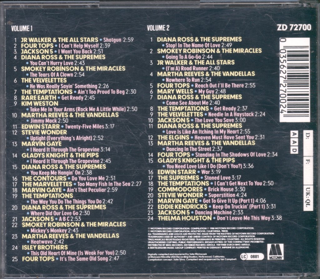 Various Artists - Motown Dance Party - Cd Set