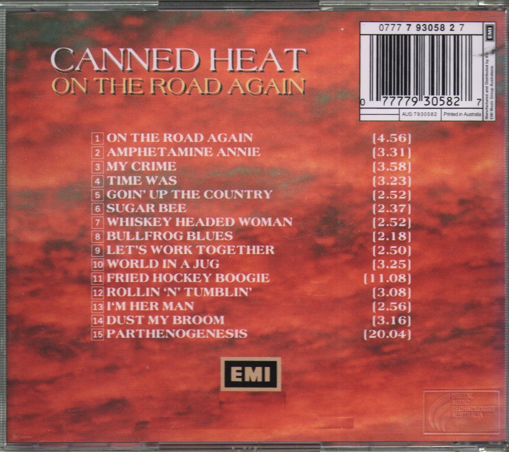 Canned Heat - On The Road Again - Cd