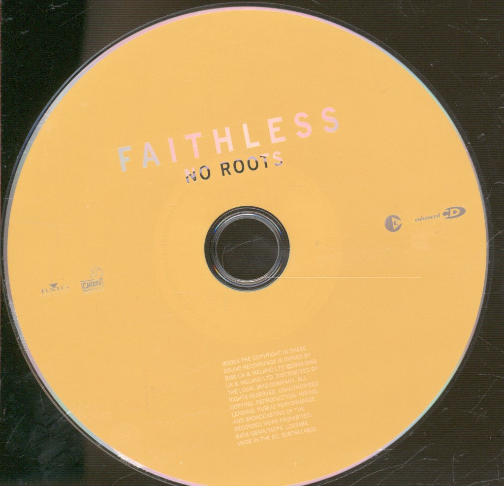 Faithless - No Roots - Cd