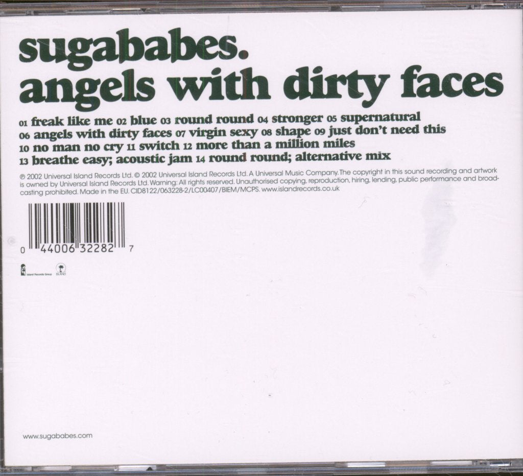 Sugababes - Angels With Dirty Faces - Cd