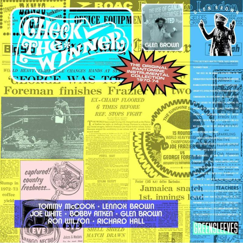 Glen Brown - Check the Winner (The Original Pantomine Instrumental Collection 1970-74) - Cd