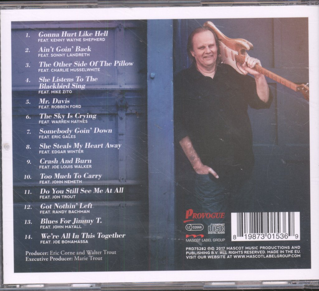 Walter Trout - We're All In This Together - Cd