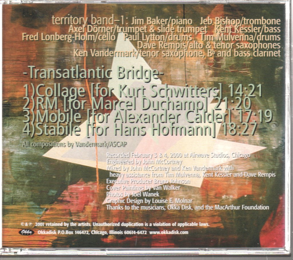 Territory Band-1 - Transatlantic Bridge - Cd