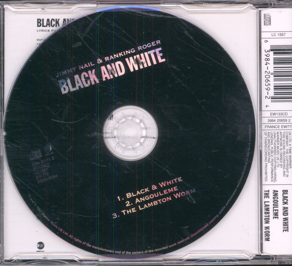 Ranking Roger - Black & White - Cd