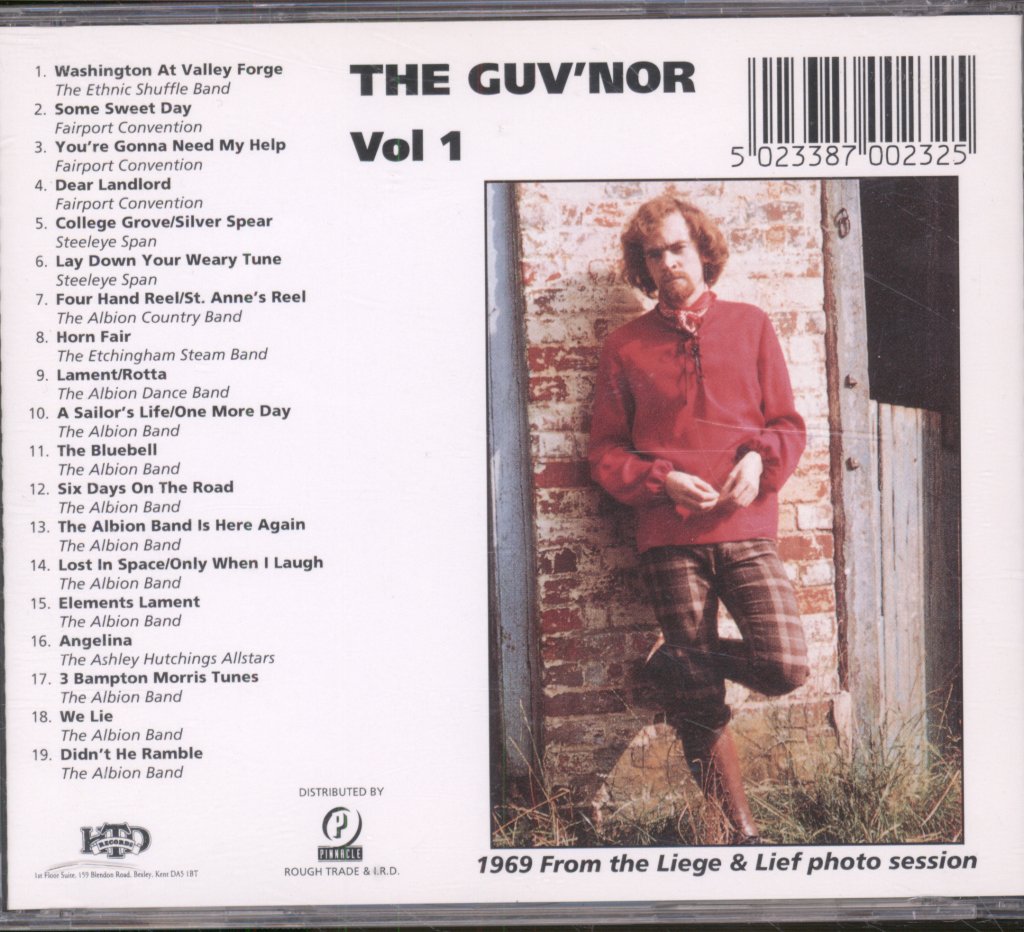 Ashley Hutchings - Guv'nor Vol 1 - Cd