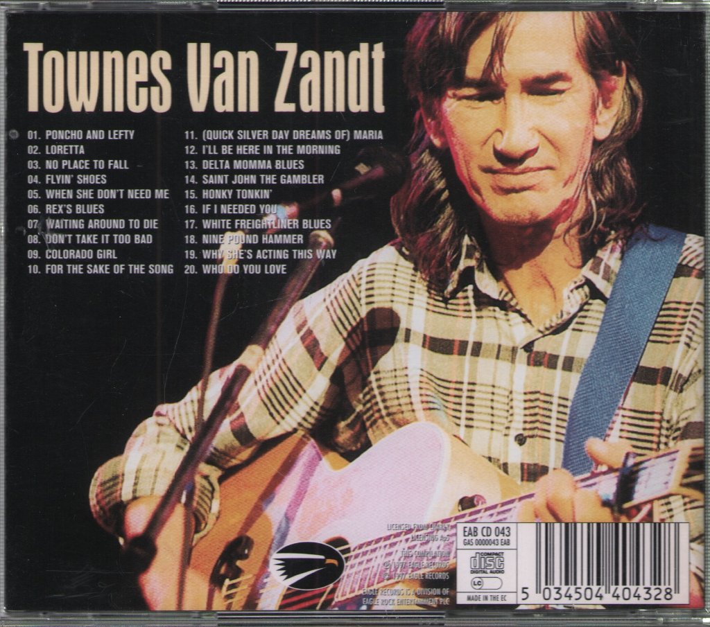 Townes Van Zandt - Masters - Cd
