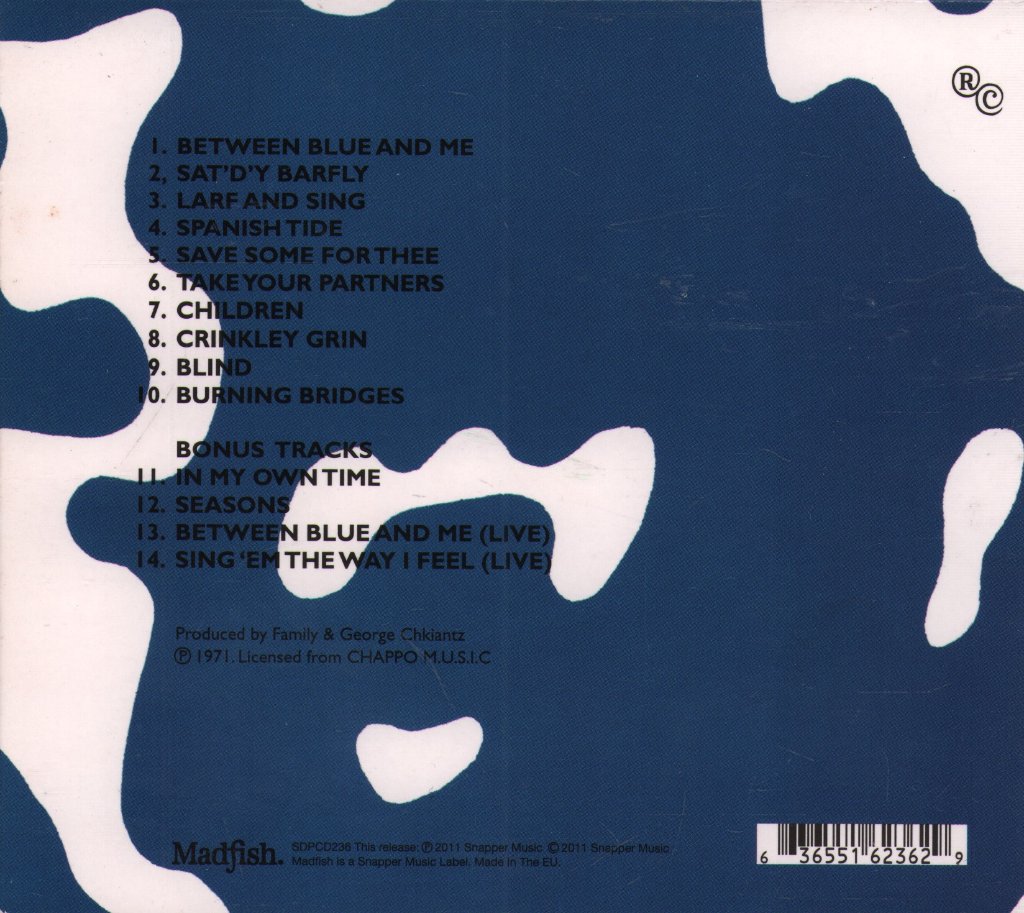 Family - Fearless - Cd