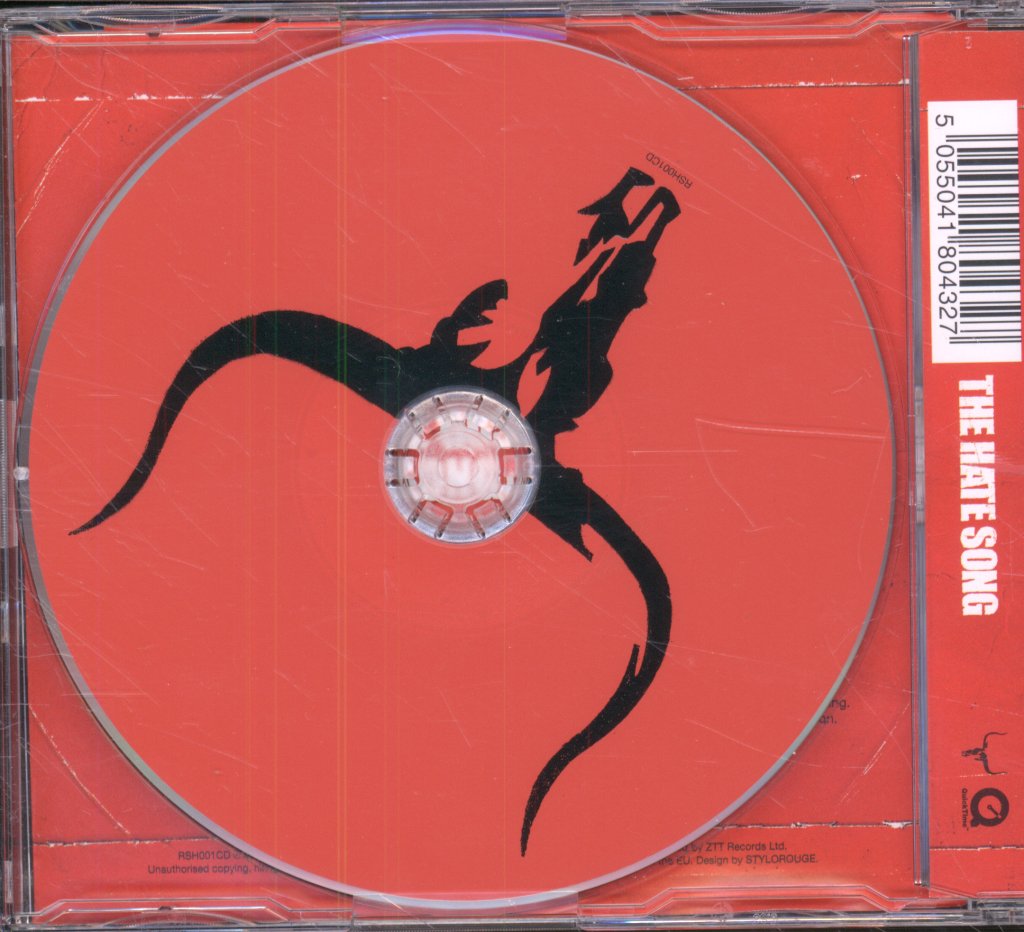 Raging Speedhorn - Hate Song - Cd